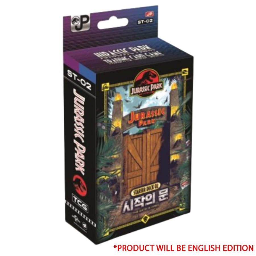 Jurassic Park The Gate Is Open Starter Deck ST-02 (Pre-Order ships January)、ToyWiz、kayou