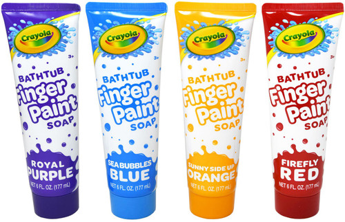 Crayola Bathtub Fingerpaint Soap 4-Pack、ToyWiz、kayou