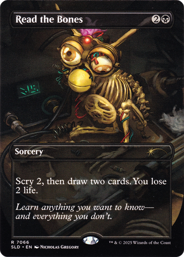 Read the Bones (Secret Lair - Furby: The Oddbodies) | Secret Lair Drops、Magic: The Gathering、kayou