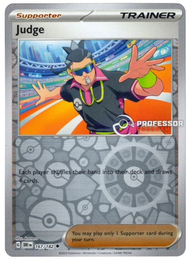 SV Destined Rivals 167/182 Judge (Professor Program League Promo)、Pokemon、kayou