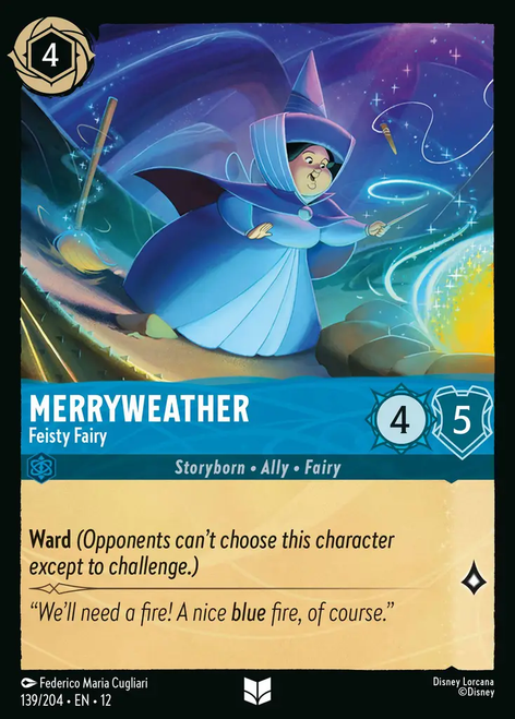 Merryweather - Feisty Fairy (Foil) | Wilds Unknown、Disney Lorcana、kayou