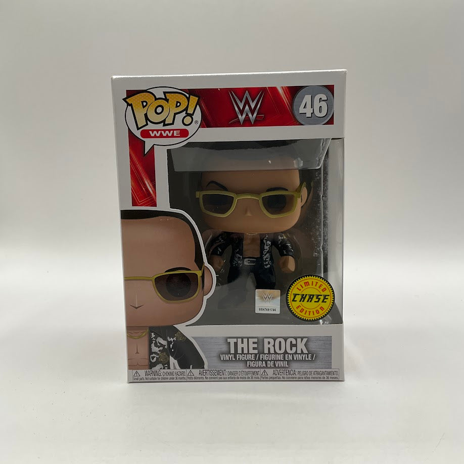 The Rock Funko Pop! WWE #46 Chase Limited Edition、Funko、kayou