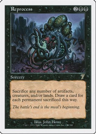 Reprocess (7ED-159) - 7th Edition Foil、Wizards of the Coast、kayou