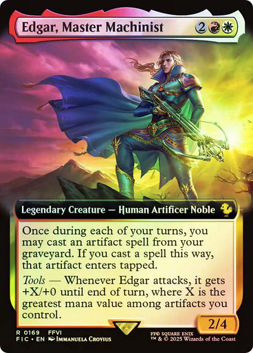 Edgar, Master Machinist、Magic: The Gathering、kayou