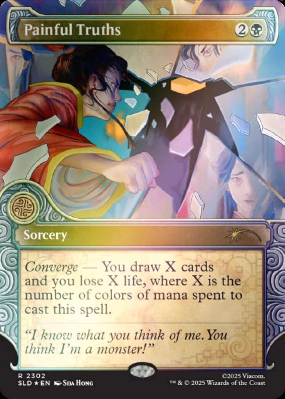 Magic the Gathering Avatar the Last Air Bender Secret Lair - One With The Elements Rainbow Foil、Magic the Gathering、kayou