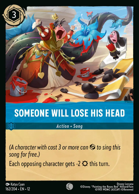 Someone Will Lose his Head (Foil) | Wilds Unknown、Disney Lorcana、kayou