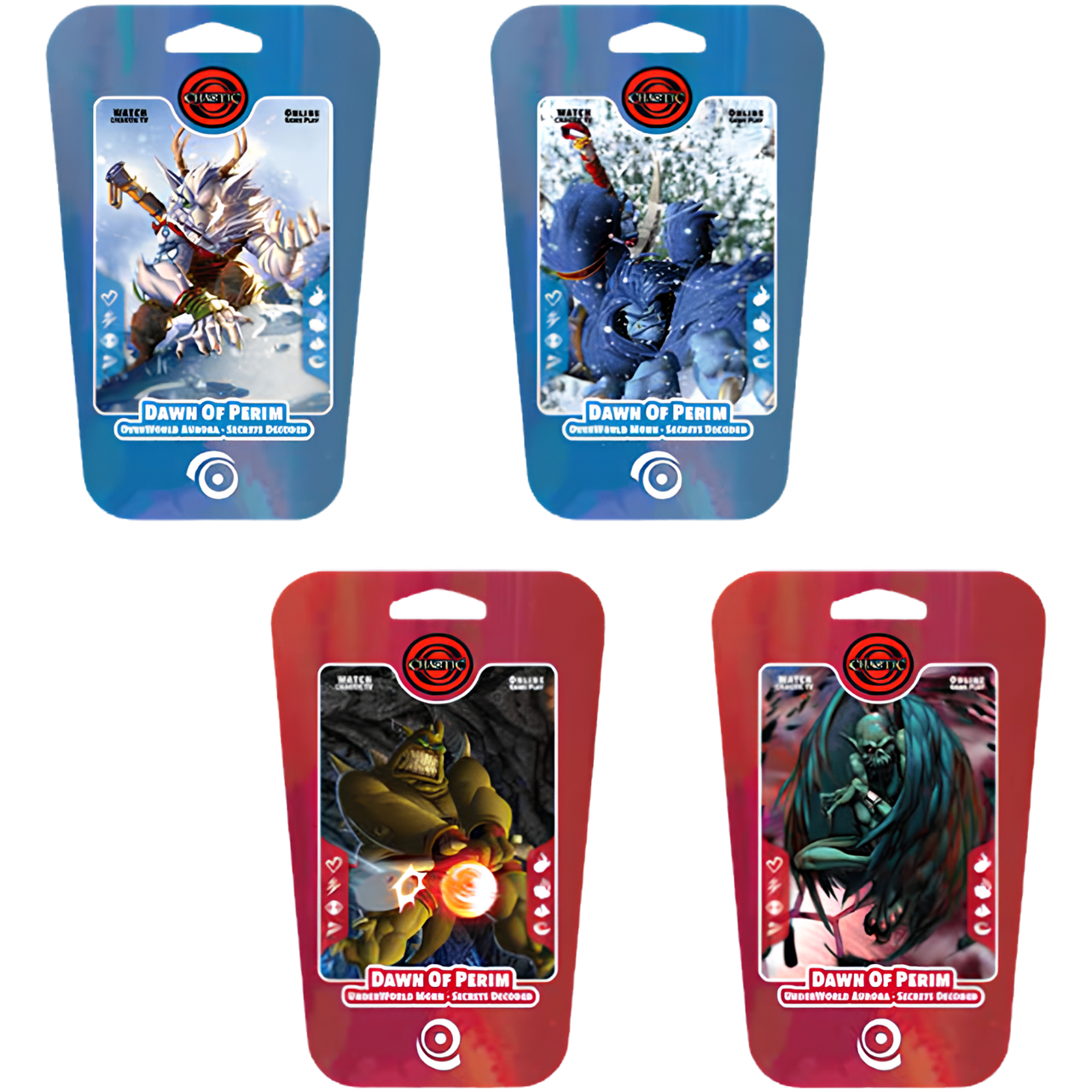 Chaotic TCG: Dawn of Perim - Secrets Decoded - Foundation Deck (Set of 4) (PREORDER)、PANINI AMERICA INC、kayou