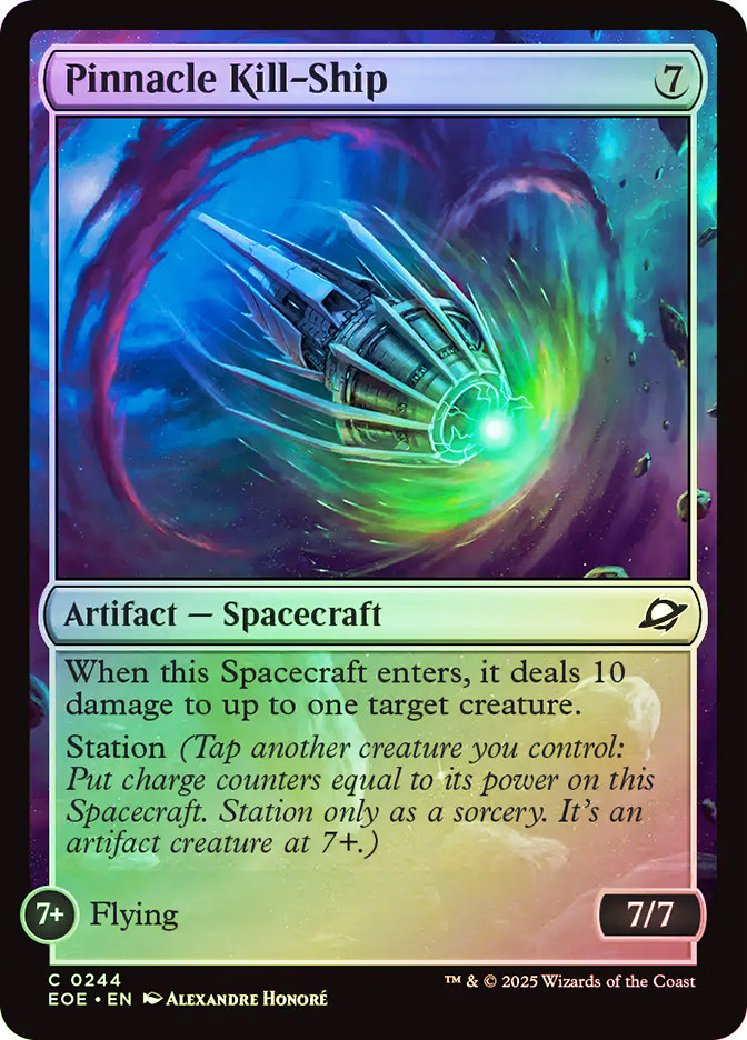 Pinnacle Kill-Ship、Magic: The Gathering、kayou