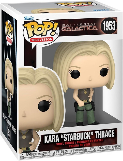 Funko Battlestar Galactica POP! Television Kara Thrace Vinyl Figure #1953 Starbuck、ToyWiz、kayou