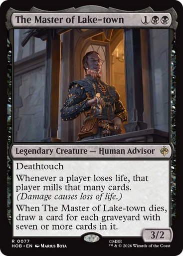 The Master of Lake-town (Foil) | The Hobbit、Magic: The Gathering、kayou