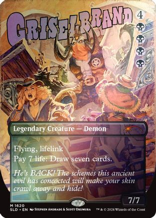 Griselbrand (1620) (Rainbow Foil) (SLD-1620) - Secret Lair Drop Series Foil、Wizards of the Coast、kayou