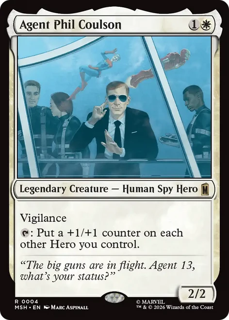 Agent Phil Coulson (Foil) | Marvel Super Heroes、Magic: The Gathering、kayou