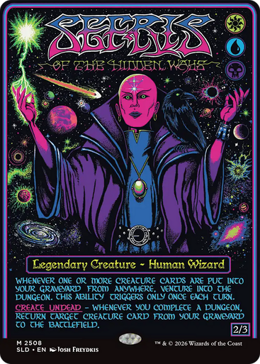 Sefris of the Hidden Ways (Foil) (Secret Lair - Dungeons & Dragons: Black Lights & Dark Dungeons) | Secret Lair Drops、Magic: The Gathering、kayou