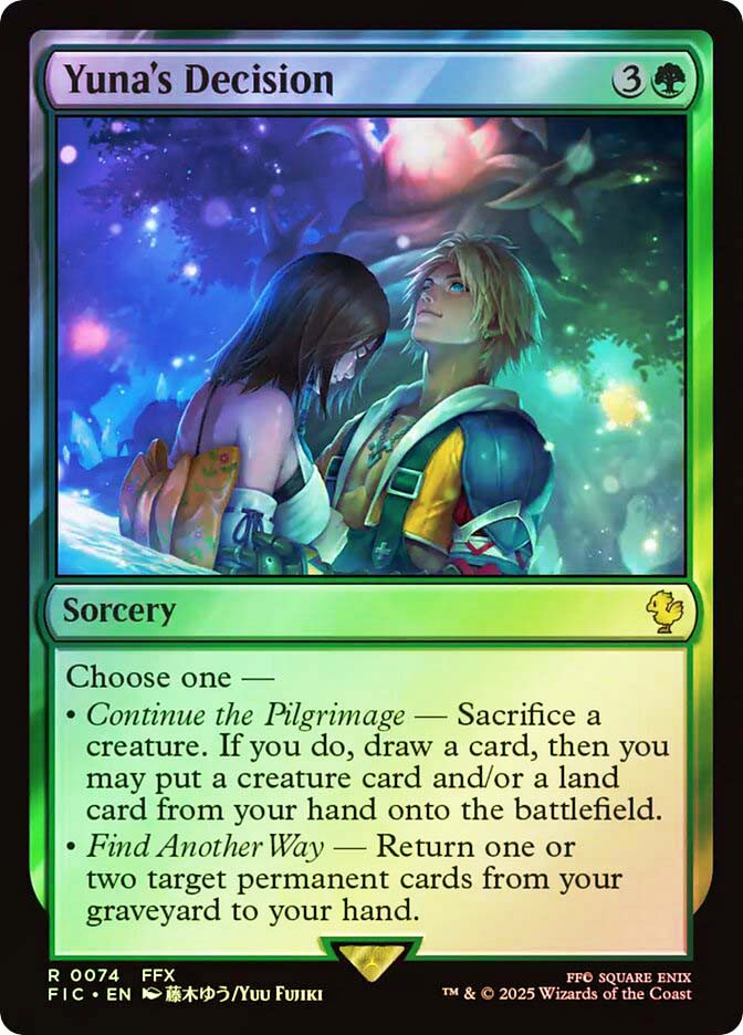 Yuna's Decision、Magic: The Gathering、kayou