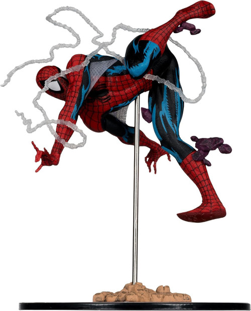 McFarlane Toys Marvel Spider-Man Posed Figure with Scene issue #318、ToyWiz、kayou