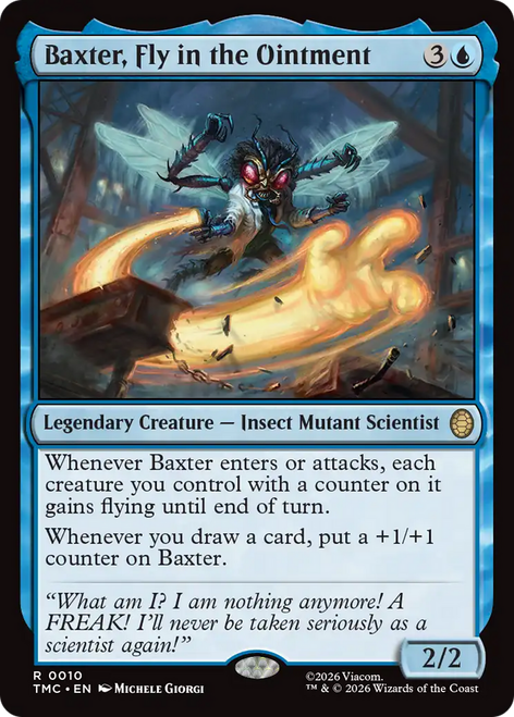 Baxter, Fly in the Ointment (Surge Foil) | Teenage Mutant Ninja Turtles Eternal、Magic: The Gathering、kayou