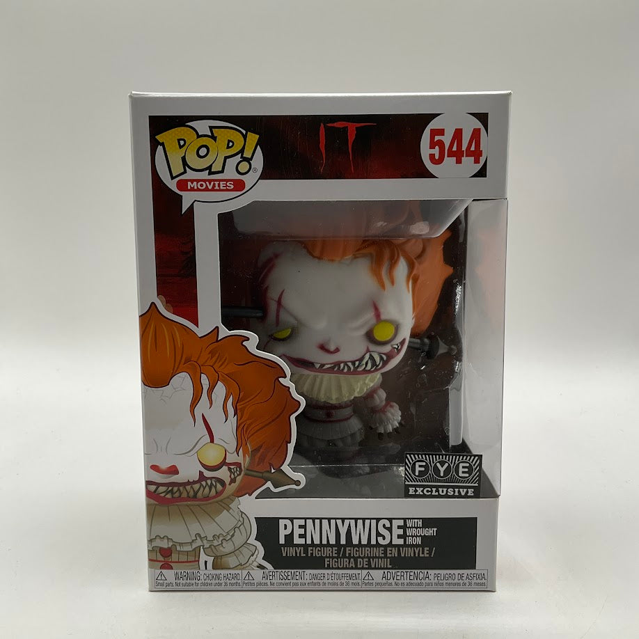 Pennywise with Wrought Iron Funko Pop! IT #544 FYE Exclusive、Funko、kayou