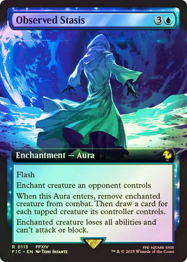Observed Stasis (FIC2-113)、Magic: The Gathering、kayou