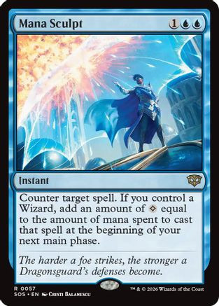 Mana Sculpt (SOS-057) - Secrets of Strixhaven、Wizards of the Coast、kayou