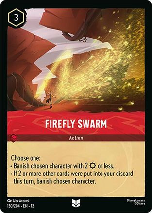 Firefly Swarm (130/204) - Wilds Unknown、Ravensburger、kayou