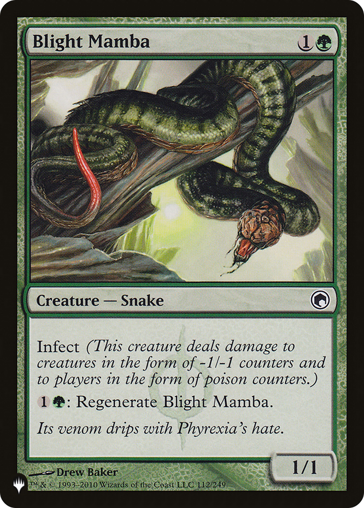 Blight Mamba (LIST-112/249) - The List、Wizards of the Coast、kayou