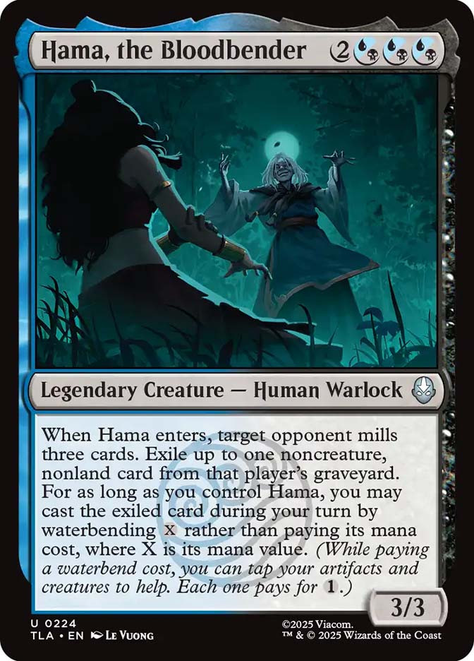 Hama, the Bloodbender、Magic: The Gathering、kayou
