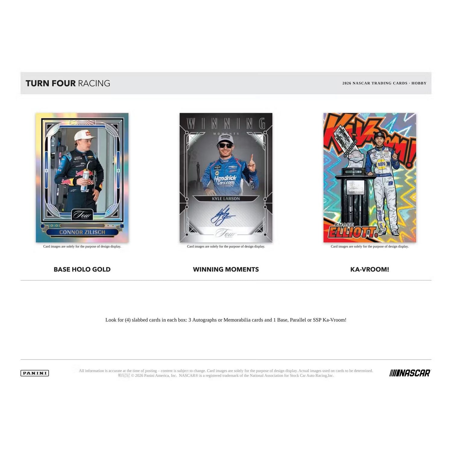 2026 Panini Turn Four Racing Hobby Box、Panini、kayou