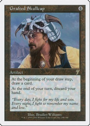 Grafted Skullcap (7ED-298) - 7th Edition Foil、Wizards of the Coast、kayou