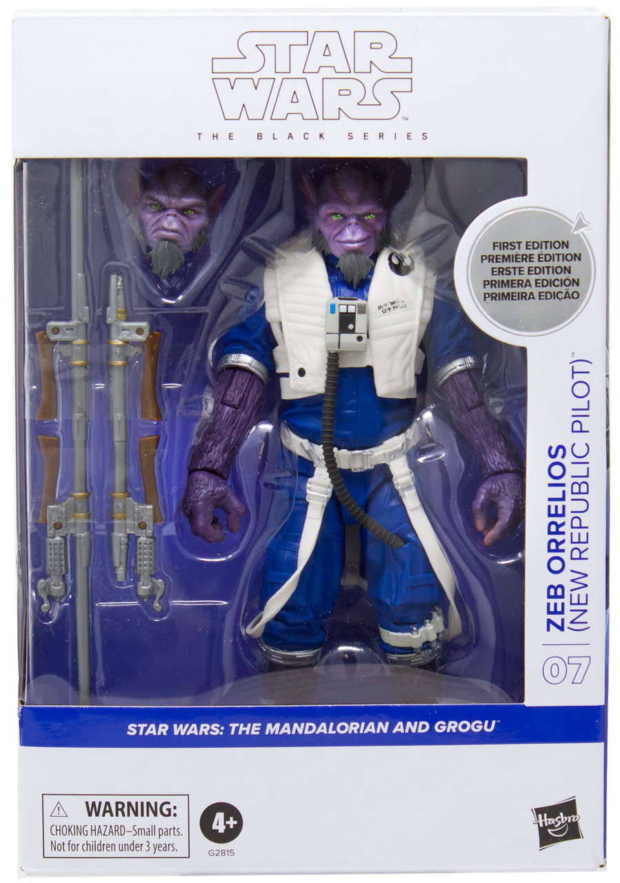 Star Wars The Mandalorian & Grogu Black Series Garazeb "Zeb" Orrelios Deluxe Action Figure First Edition、ToyWiz、kayou