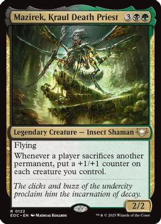 Mazirek, Kraul Death Priest (EOC-122) - Commander: Edge of Eternities、Wizards of the Coast、kayou