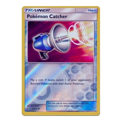 Shining Legends 64/73 Pokemon Catcher (Reverse Holo)、Pokemon、kayou