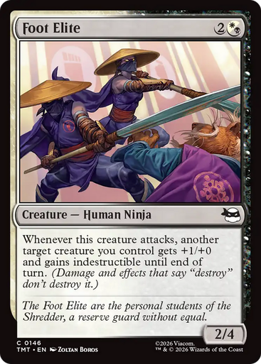 Foot Elite (Foil) | Teenage Mutant Ninja Turtles、Magic: The Gathering、kayou