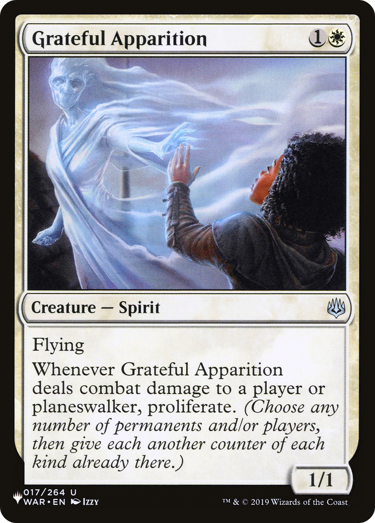 Grateful Apparition (LIST-017/264) - The List、Wizards of the Coast、kayou