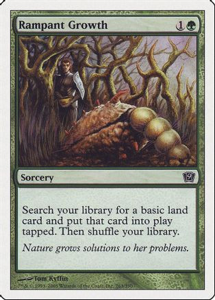 Rampant Growth (9ED-263) - 9th Edition、Wizards of the Coast、kayou