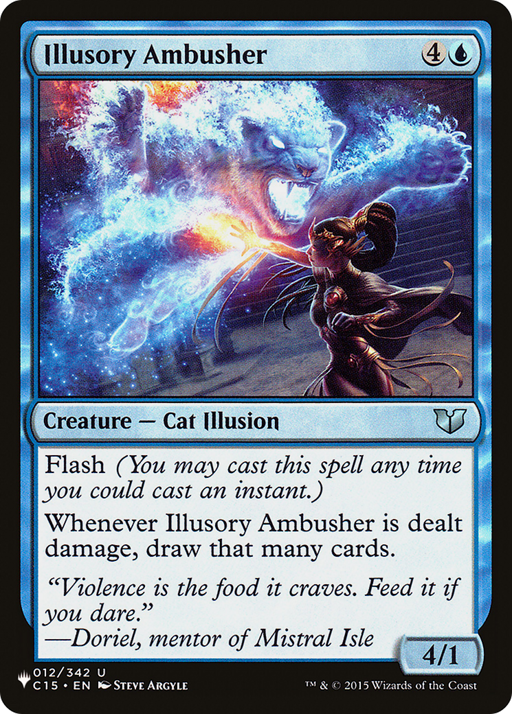 Illusory Ambusher (LIST-012/342) - The List、Wizards of the Coast、kayou