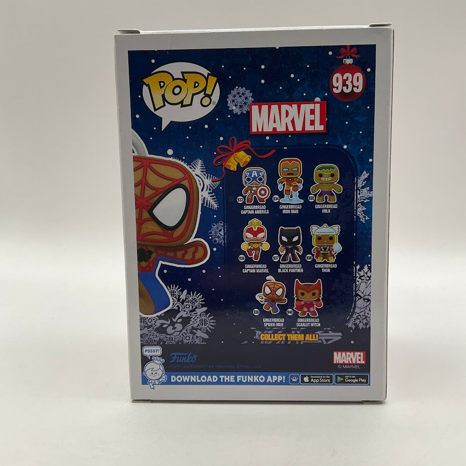 Gingerbread Spider-Man Funko Pop! Marvel #939、Funko、kayou