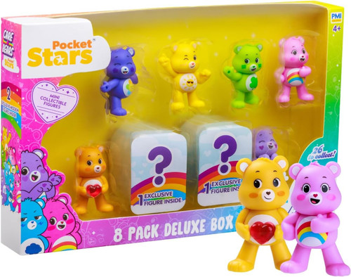 Pocket Stars Care Bears 8 Pack Deluxe Box Assortment A、ToyWiz、kayou