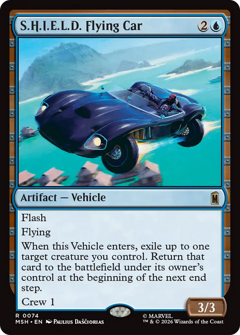 S.H.I.E.L.D. Flying Car (Foil) | Marvel Super Heroes、Magic: The Gathering、kayou