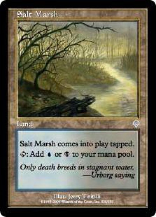 MtG Invasion Uncommon Salt Marsh #326、ToyWiz、kayou
