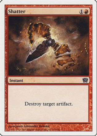 Shatter (9ED-) - 9th Edition Foil、Wizards of the Coast、kayou