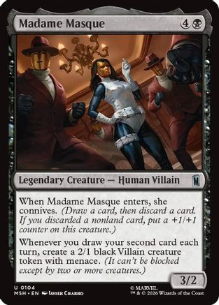 Madame Masque (MSH-104) - Marvel Super Heroes、Wizards of the Coast、kayou