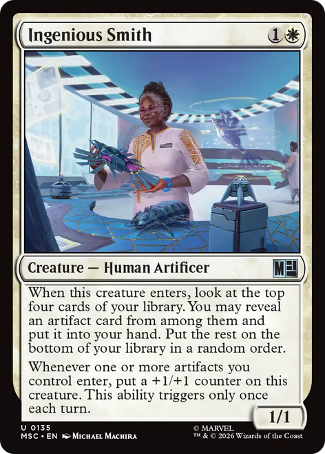 Ingenious Smith (Surge Foil) | Marvel Super Heroes Commander、Magic: The Gathering、kayou