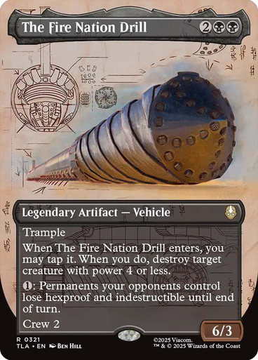 The Fire Nation Drill (TLA2-321)、Magic: The Gathering、kayou
