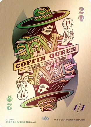 Coffin Queen (Rainbow Foil) (SLD-1704) - Secret Lair Drop Series Foil、Wizards of the Coast、kayou