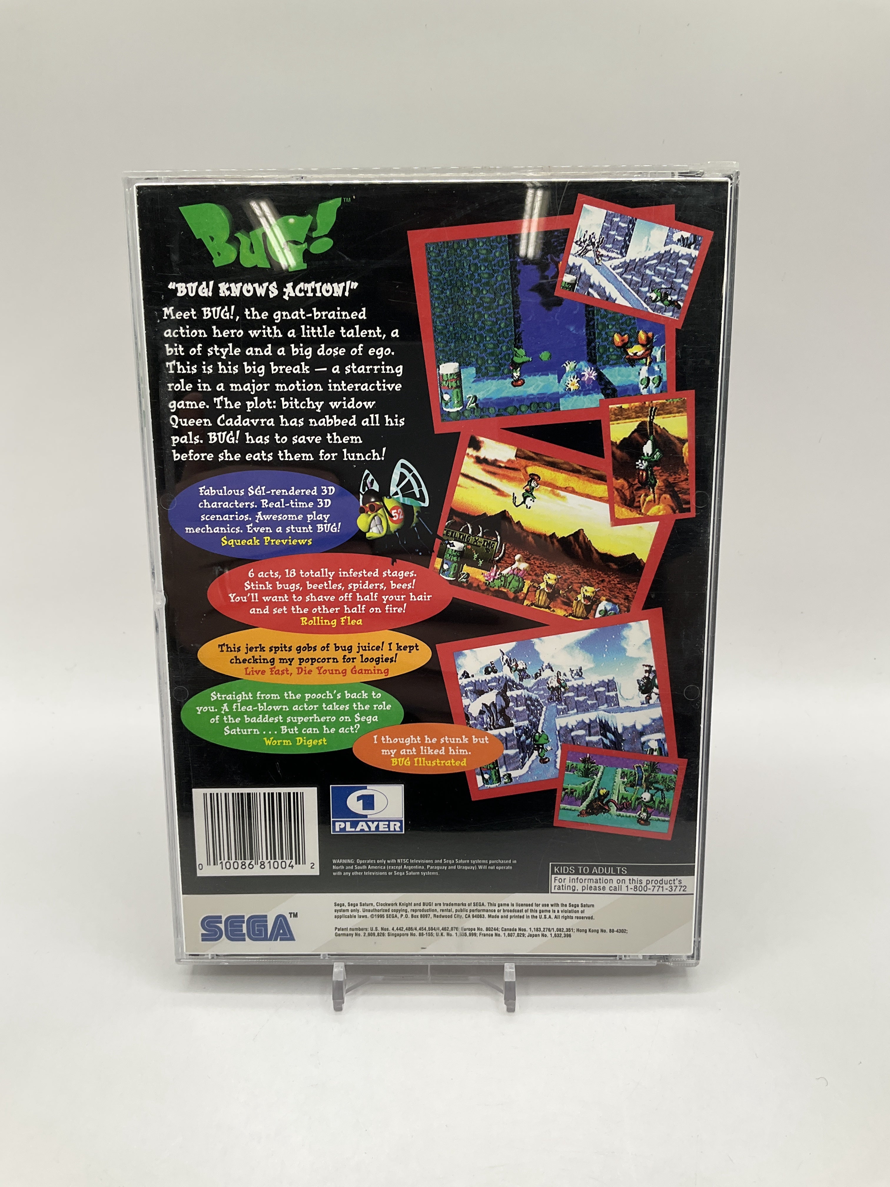 Bug Sega Saturn Used、Collector Store LLC - VG、kayou