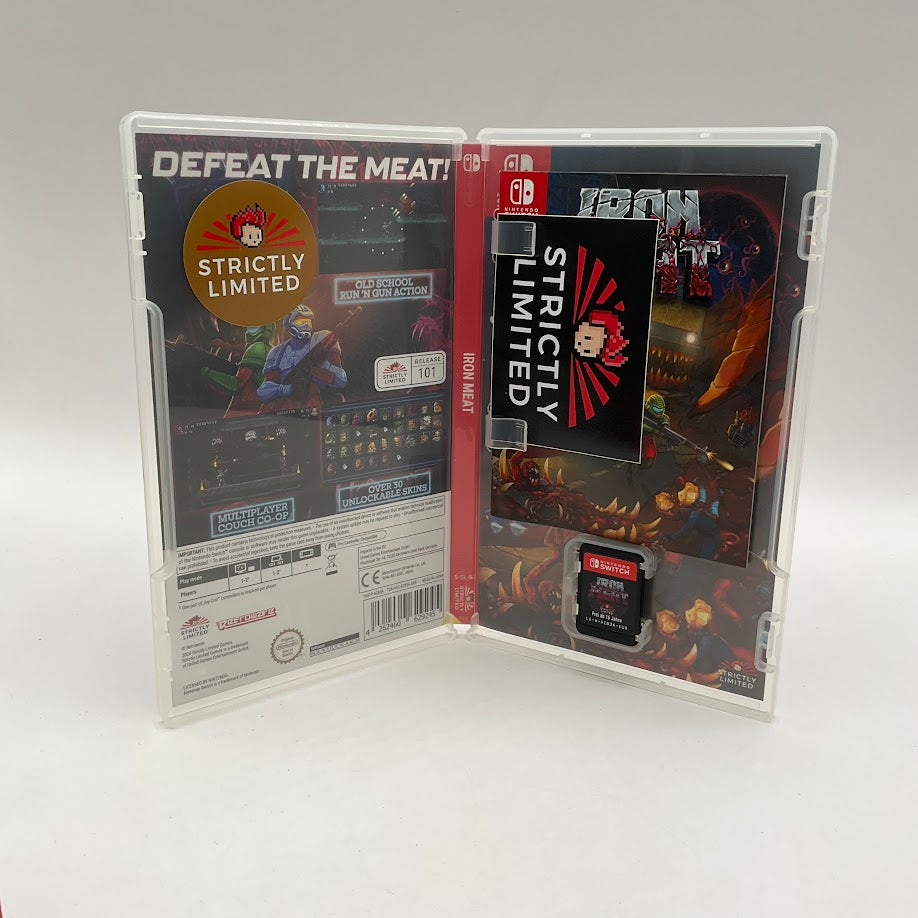 Iron Meat Limited Metal Edition Nintendo Switch Used、Collector Store LLC - VG、kayou