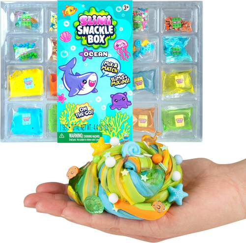 Taba-Licious Slimi Snackle Box OCEAN Slime Kit、ToyWiz、kayou