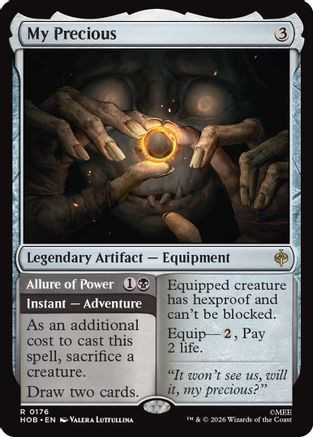 My Precious (HOB-176) - The Hobbit Foil、Wizards of the Coast、kayou