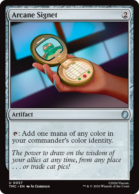 Arcane Signet (Surge Foil) | Teenage Mutant Ninja Turtles Eternal、Magic: The Gathering、kayou
