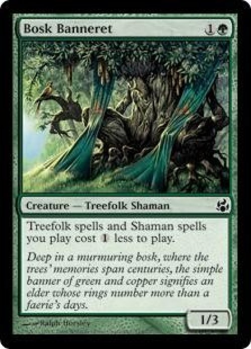 MtG Morningtide Common Bosk Banneret #114、ToyWiz、kayou